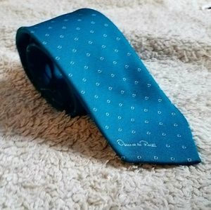 Oscar De La Renta Teal Tie